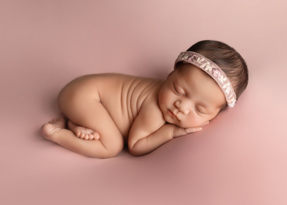 picture of a newborn baby by newborn photos by catalina